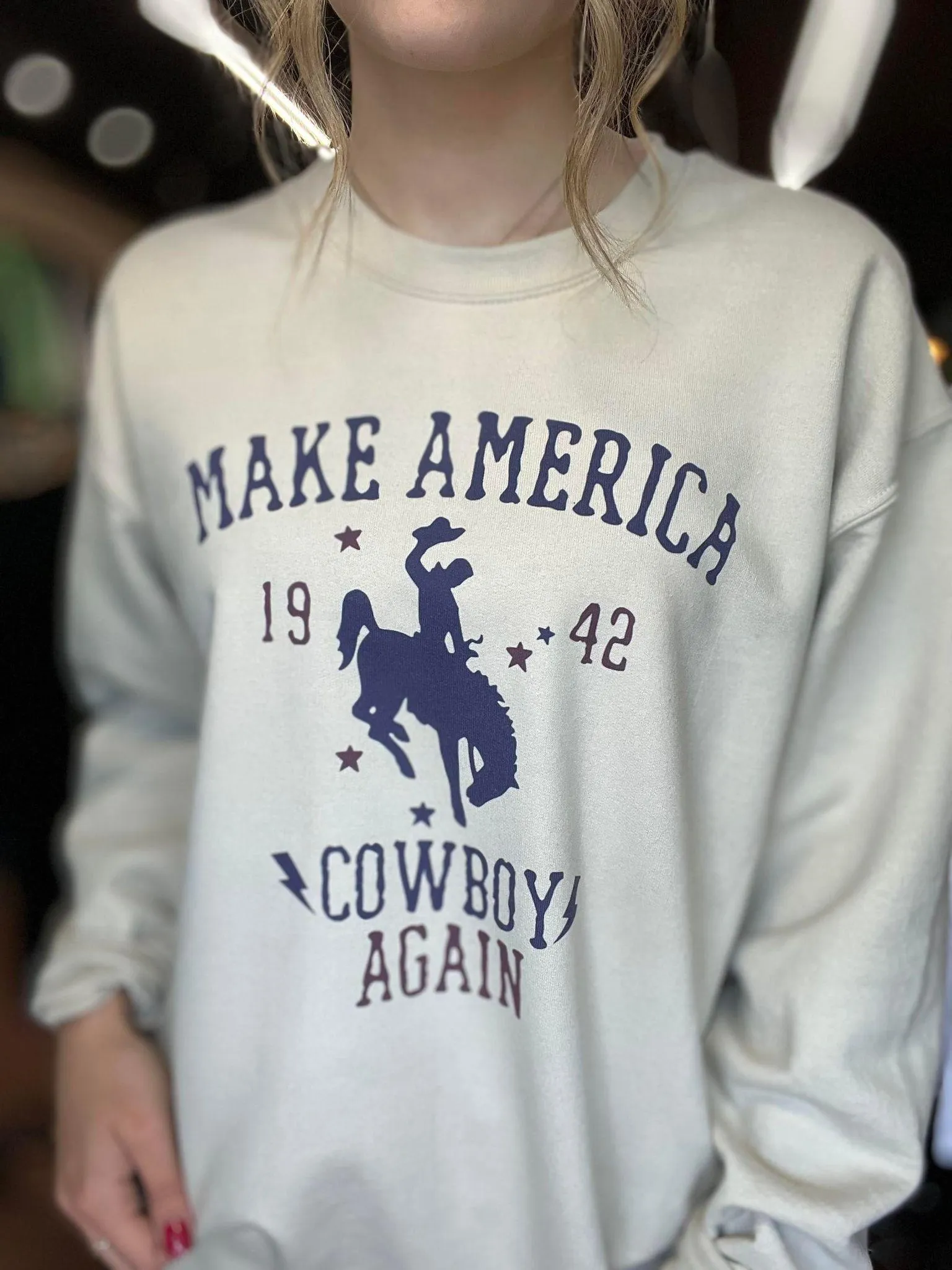 Make America Cowboy Again Sweatshirt