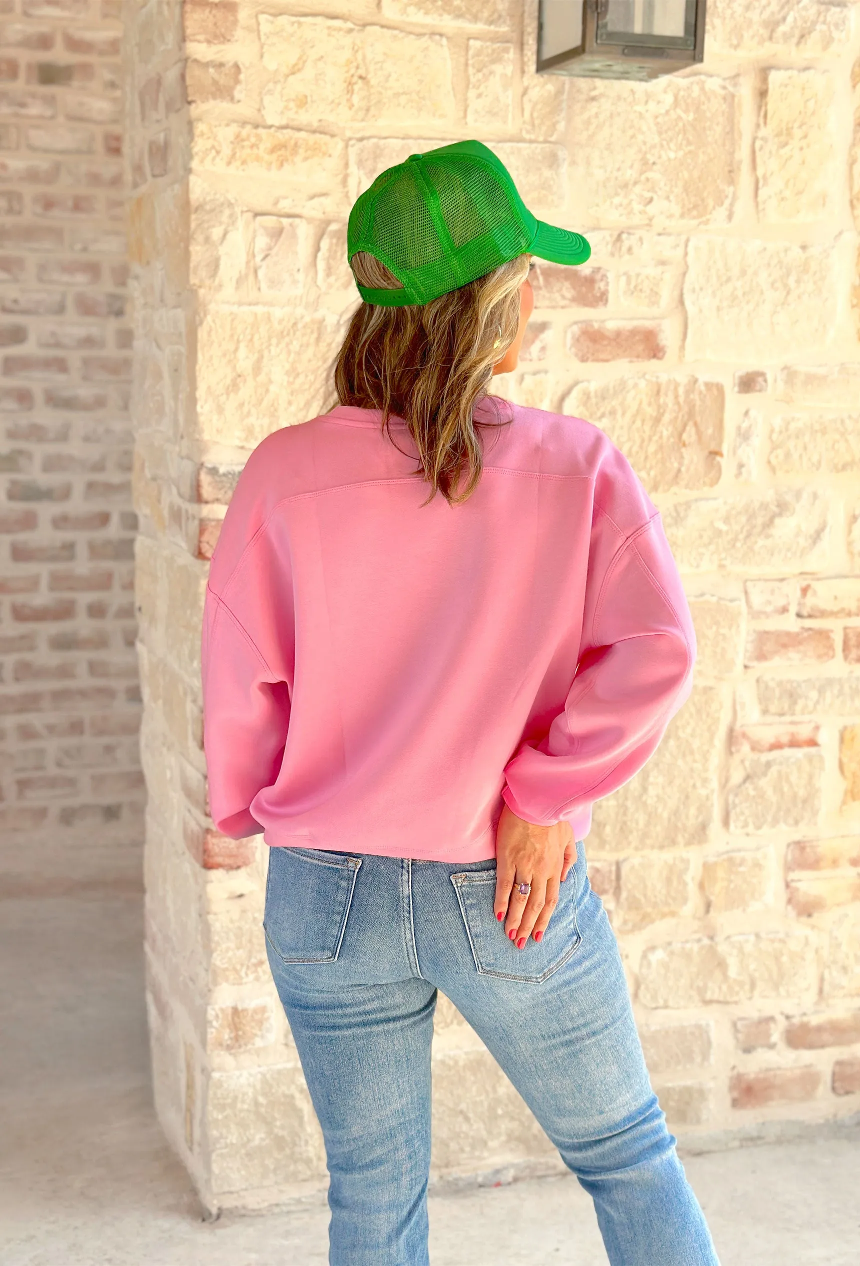 McKenna Pullover in Pink