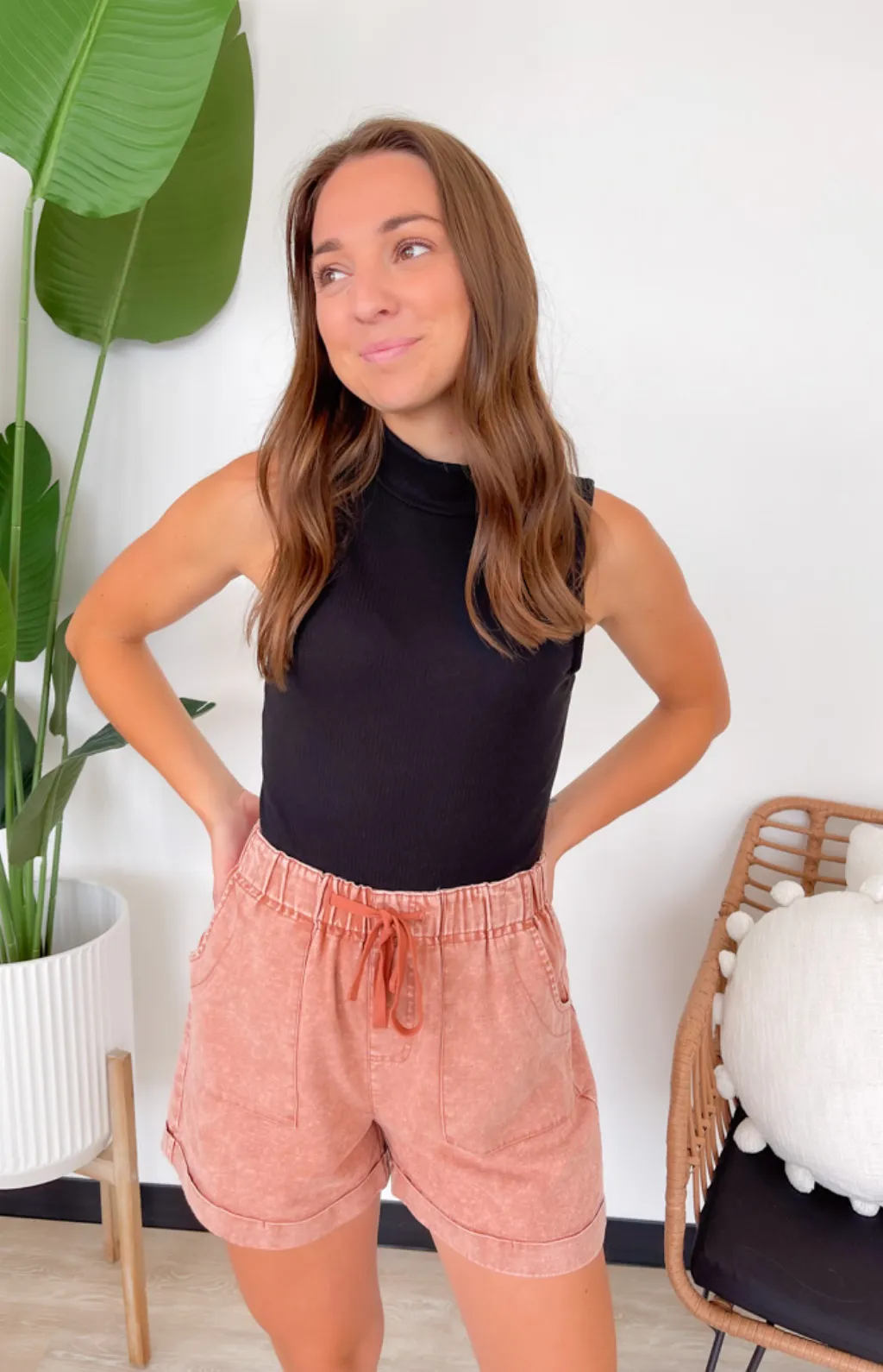 Millie Turtleneck Tank Top Bodysuit