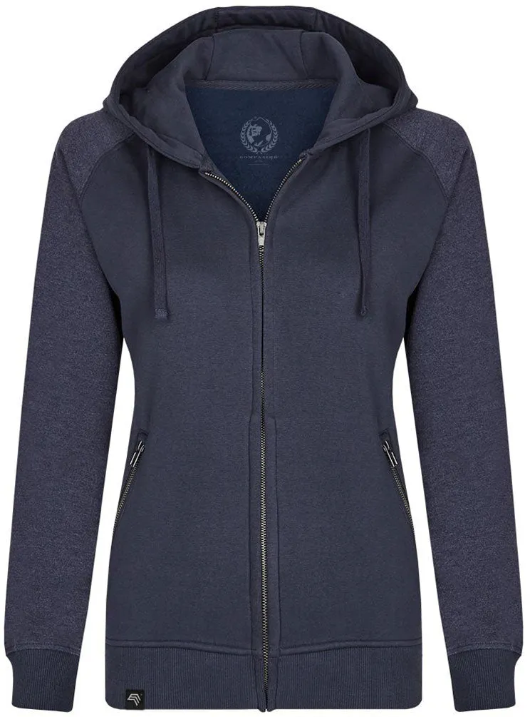 MMT 0720 Women's Bi-Color Hooded Jacket