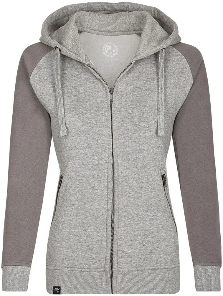 MMT 0720 Women's Bi-Color Hooded Jacket