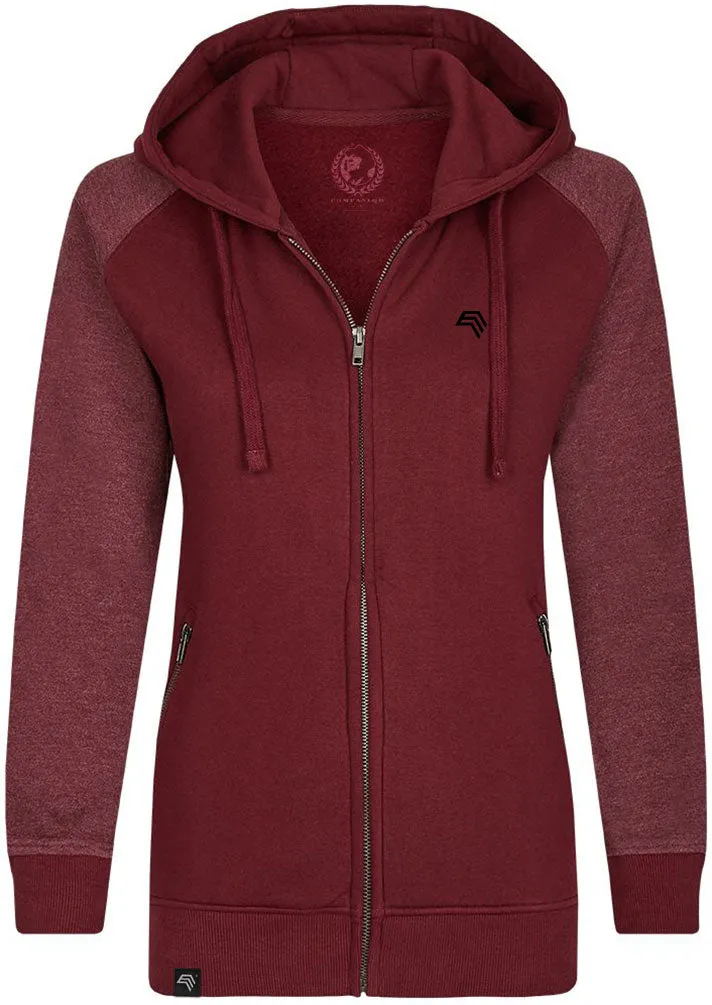 MMT 0720 Women's Bi-Color Hooded Jacket