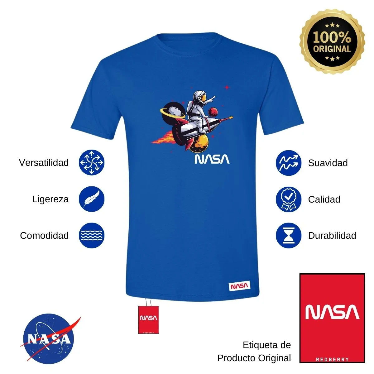 Playera Hombre Nasa Seal