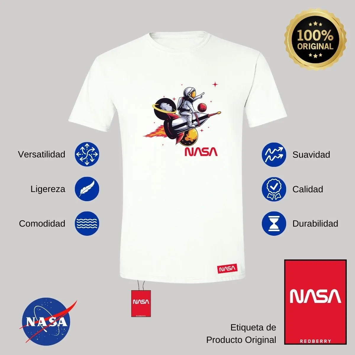 Playera Hombre Nasa Seal