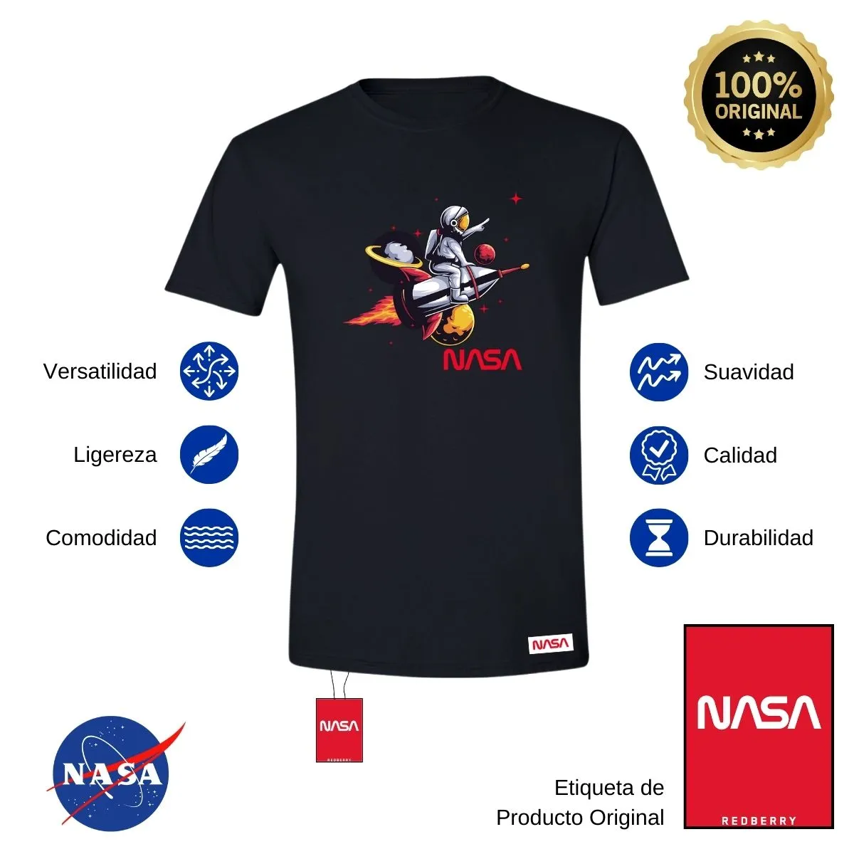 Playera Hombre Nasa Seal