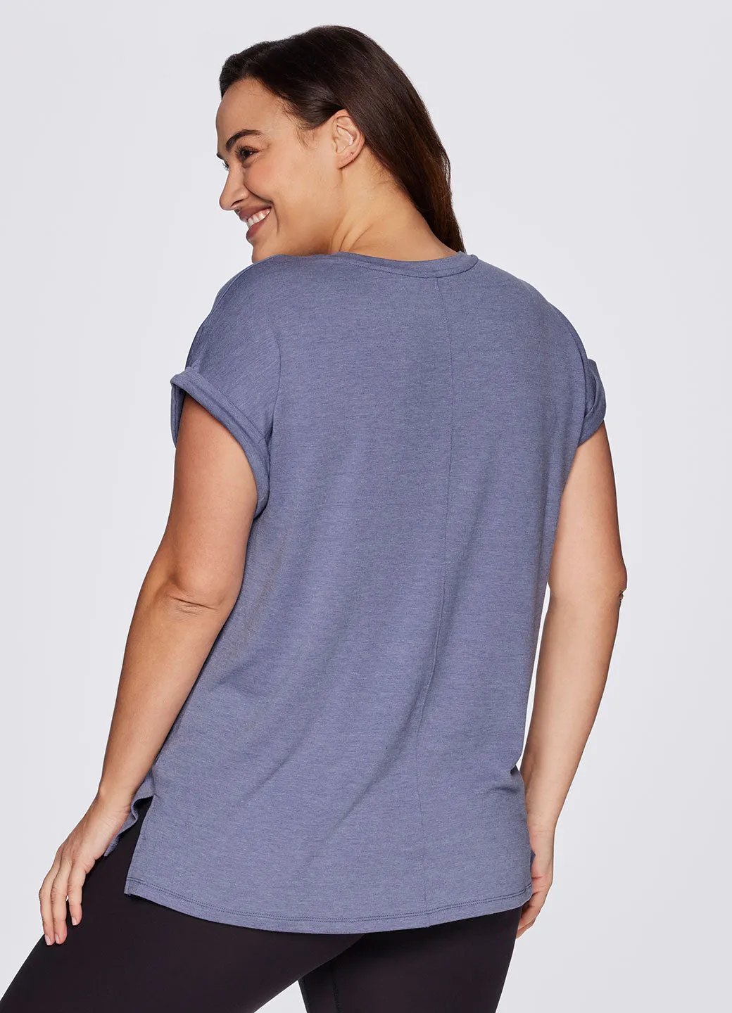 Plus Everyday V-Neck Tunic