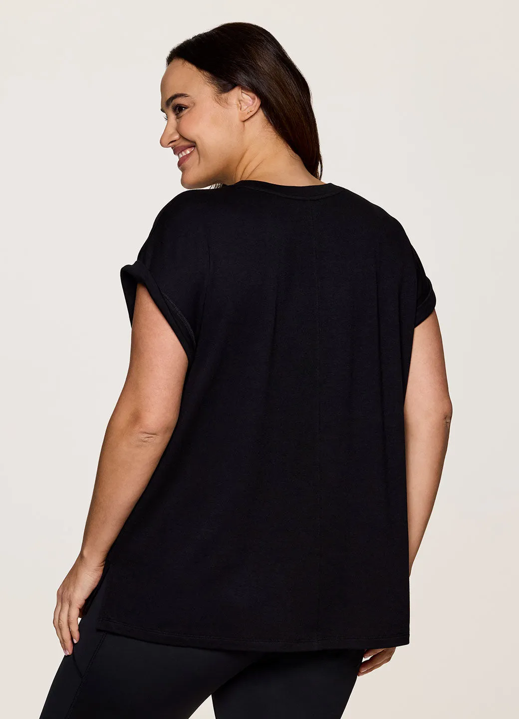 Plus Everyday V-Neck Tunic