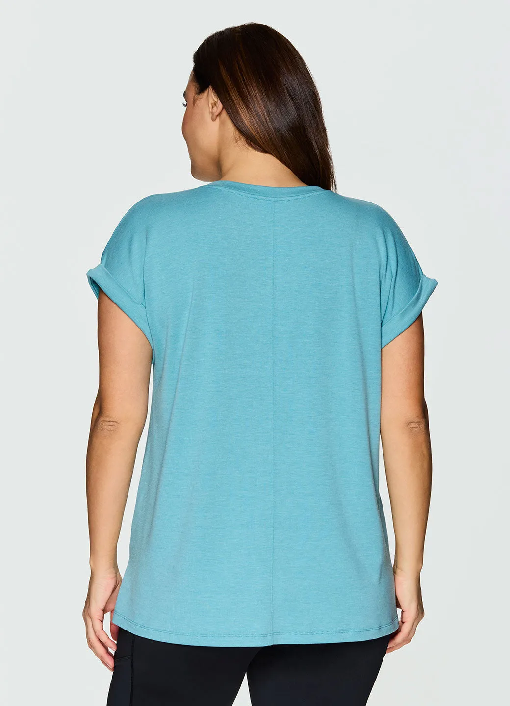 Plus Everyday V-Neck Tunic