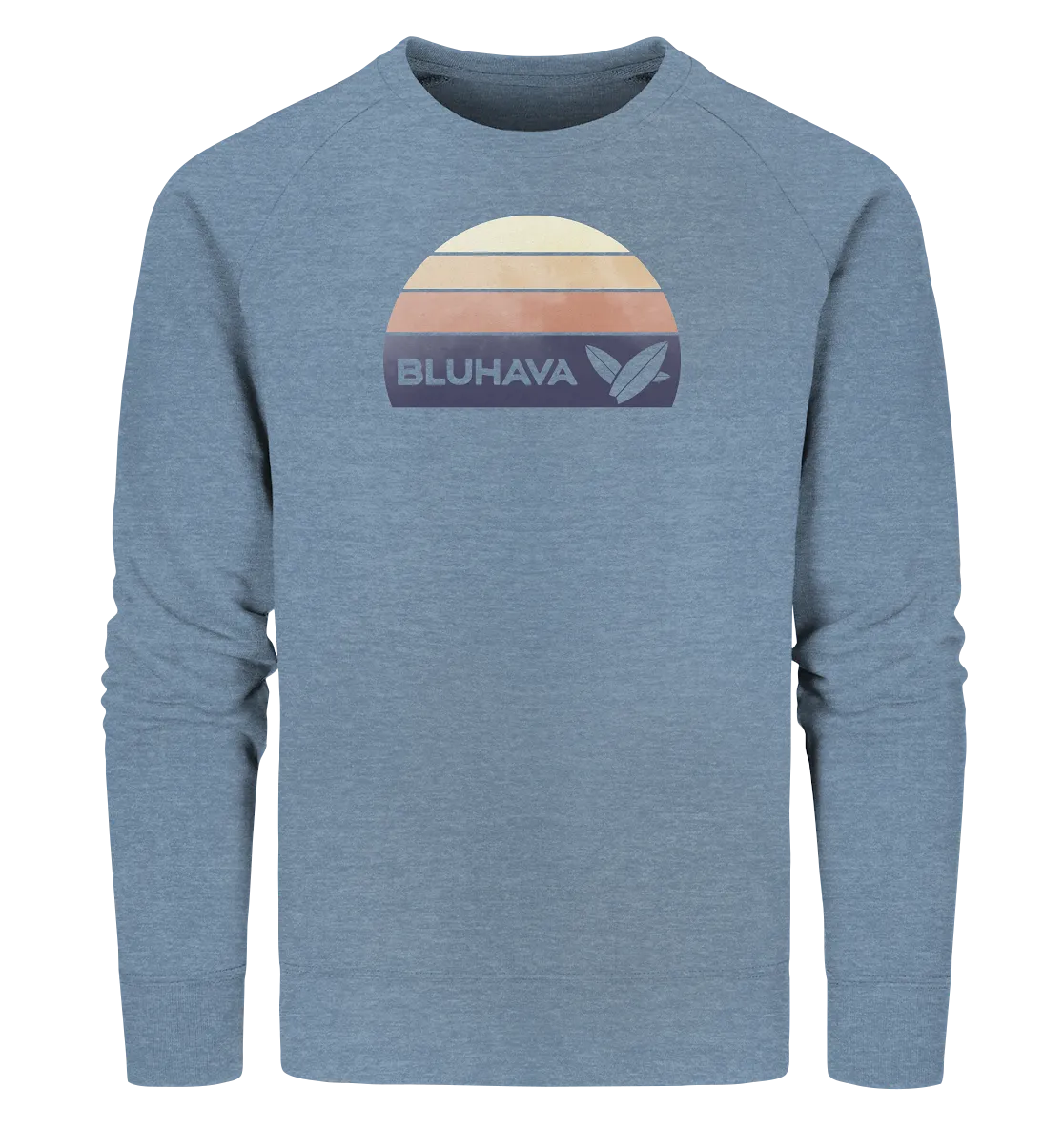 "Sunset Boarder" - Unisex Premium Organic Sweatshirt