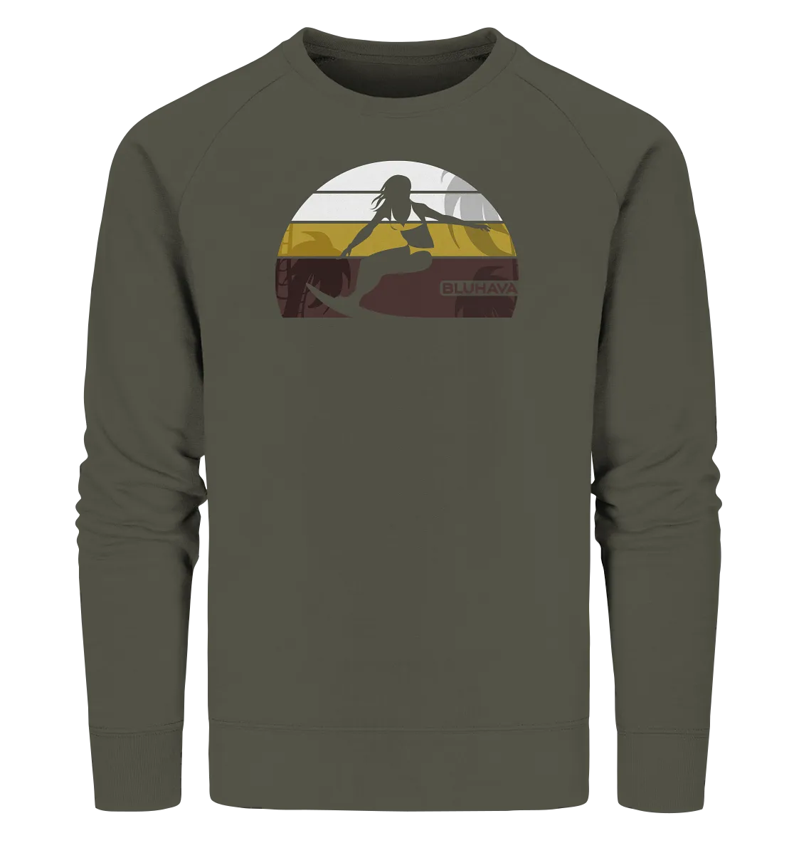 "Sunset Paradise Drive" - Unisex Premium Organic Sweatshirt