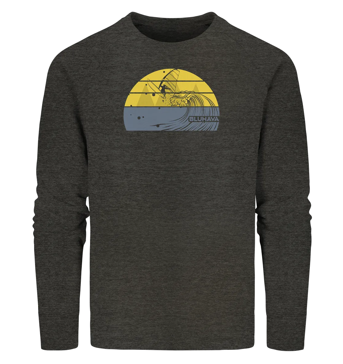 "Sunset Rapid Windsurf Fun" - Unisex Premium Organic Sweatshirt