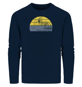 "Sunset Rapid Windsurf Fun" - Unisex Premium Organic Sweatshirt