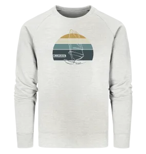 "Sunset WindsurflIiner" - Unisex Premium Organic Sweatshirt