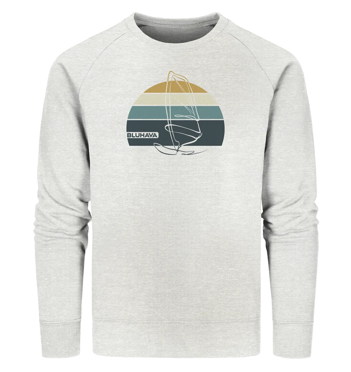 "Sunset WindsurflIiner" - Unisex Premium Organic Sweatshirt