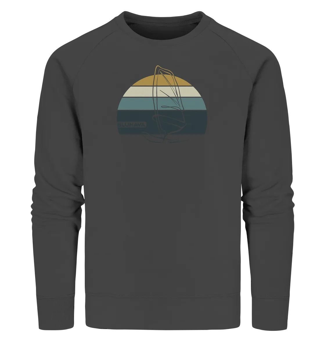 "Sunset WindsurflIiner" - Unisex Premium Organic Sweatshirt