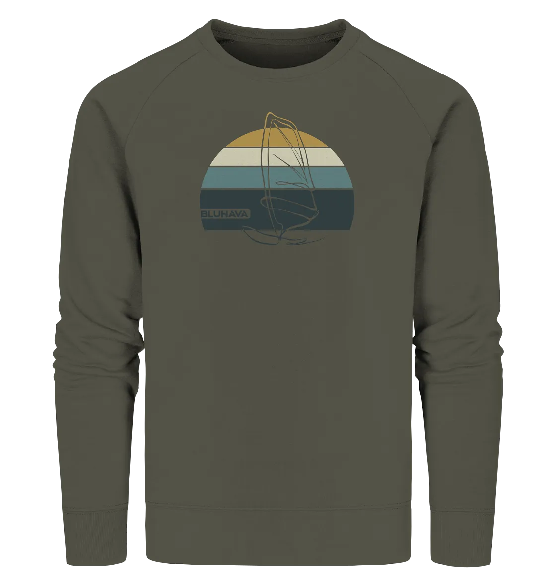 "Sunset WindsurflIiner" - Unisex Premium Organic Sweatshirt