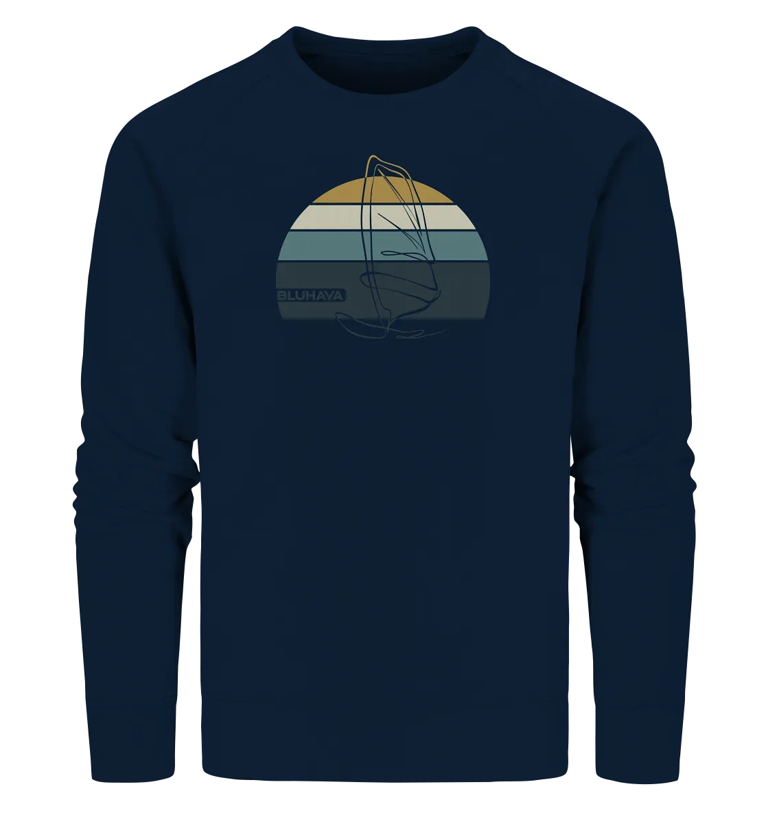 "Sunset WindsurflIiner" - Unisex Premium Organic Sweatshirt