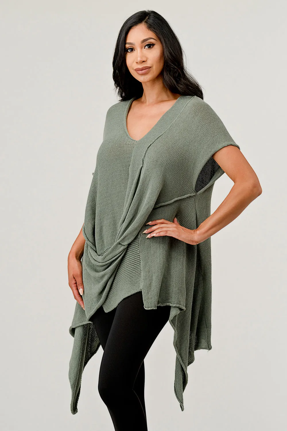 Raw Moda Italian Twist Front Tunic