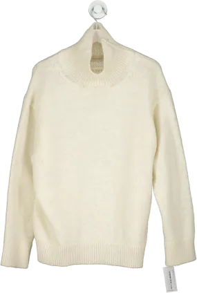 residus Cream Oma Knitted Turtleneck – Ivory One Size