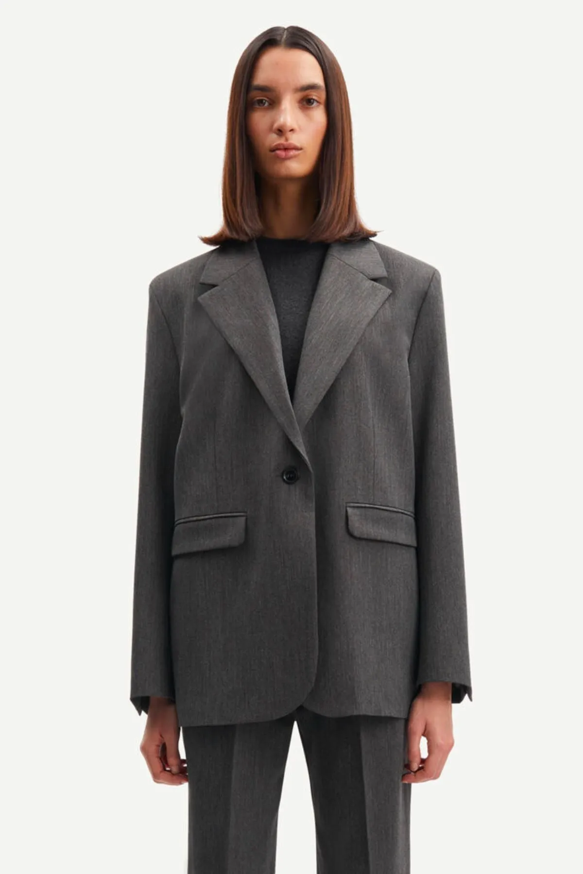 Samse Samse Haven Blazer - Dark Grey