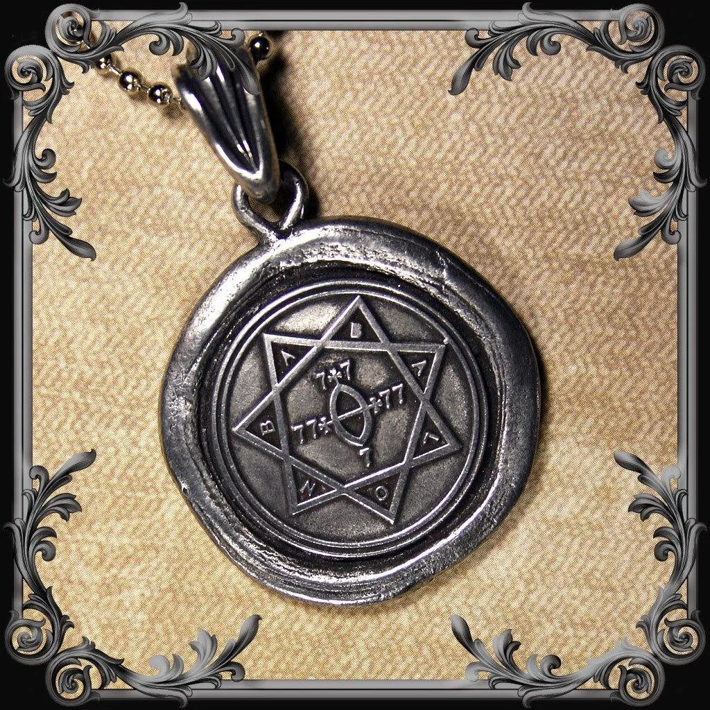 Star of Babalon Seal Necklace