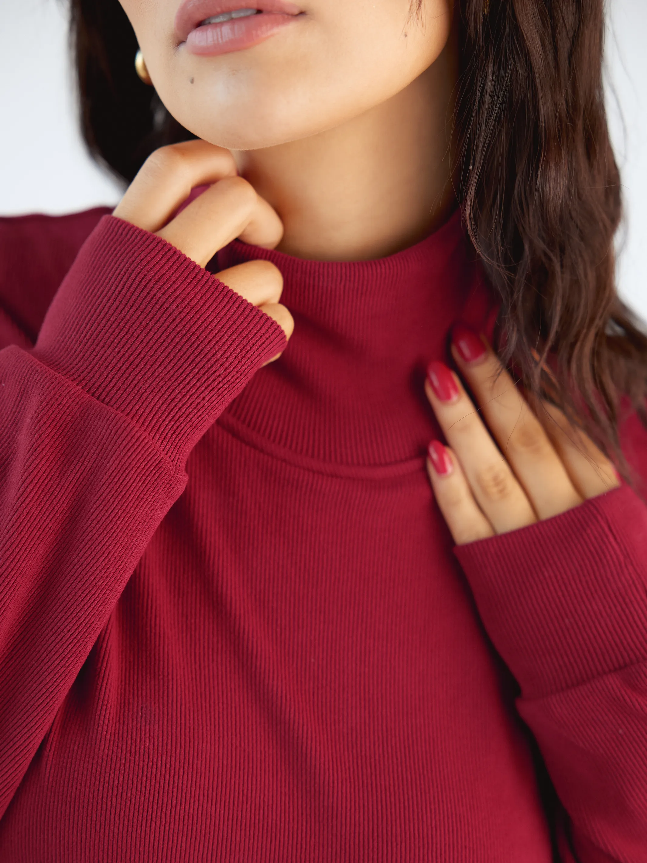 Turtleneck Oversized Sweater Brami