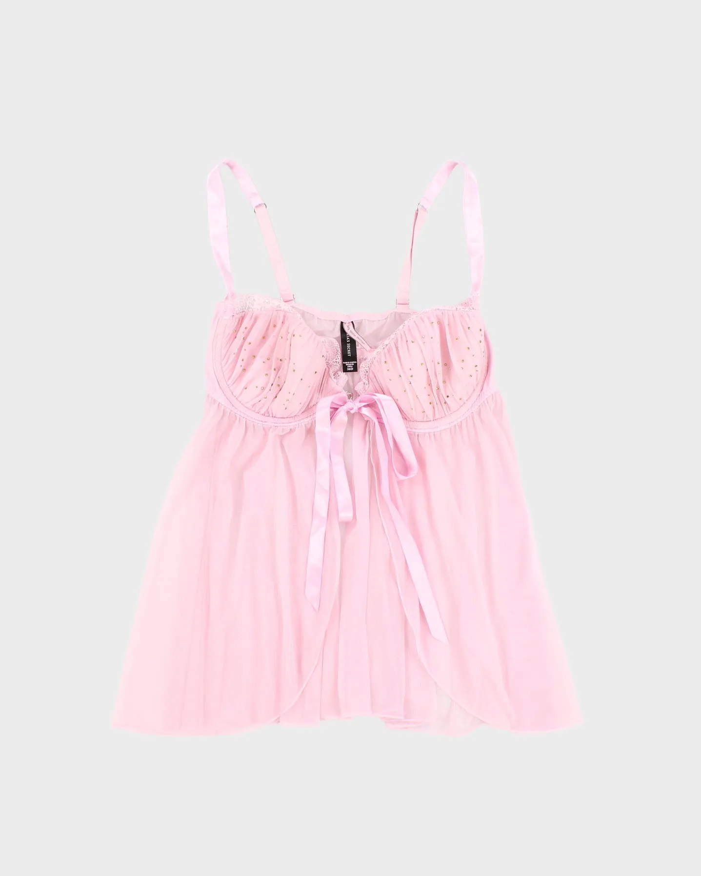 Victoria's Secret Pink Tulle Camisole - 36D