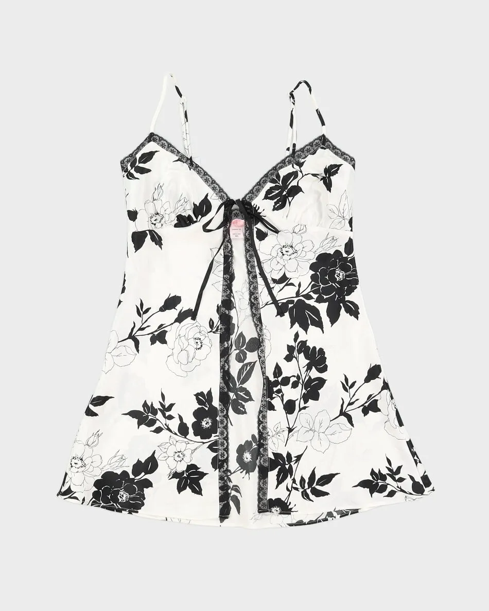 Victoria's Secret White Patterned Camisole - S