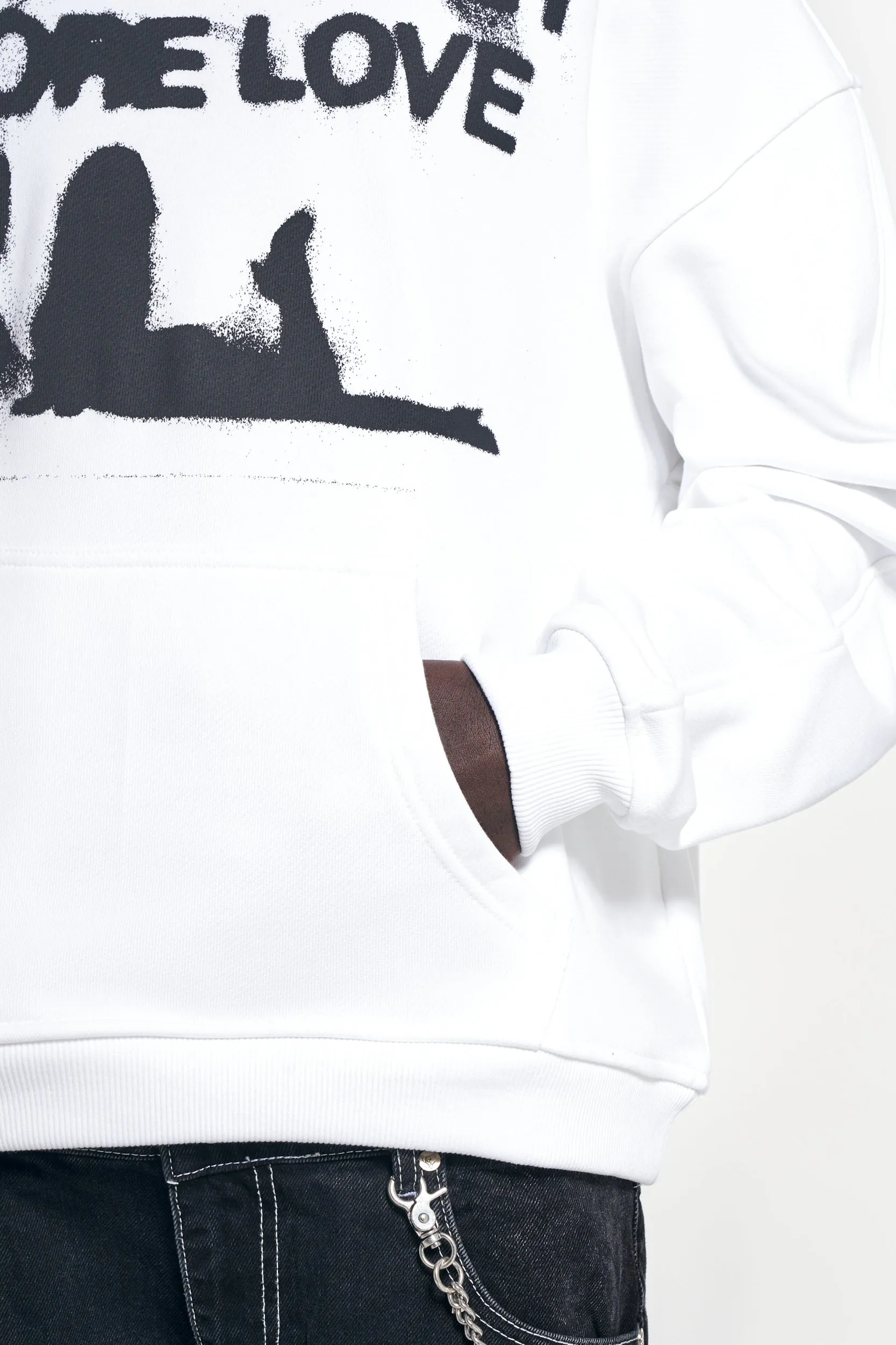 WET DREAM HOODIE POLAR WHITE