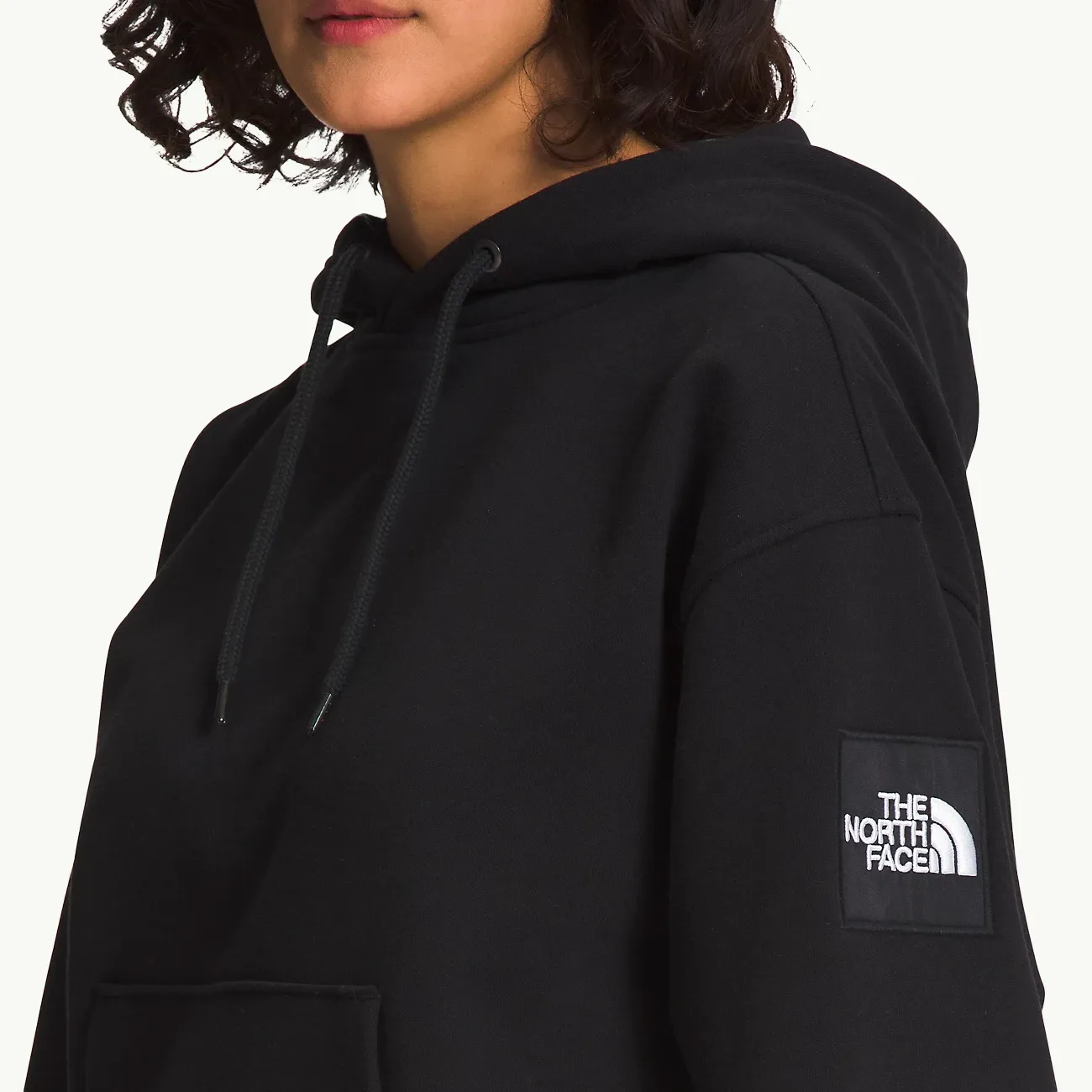 Women's Heavyweight Box Pullover Hoodie - Black